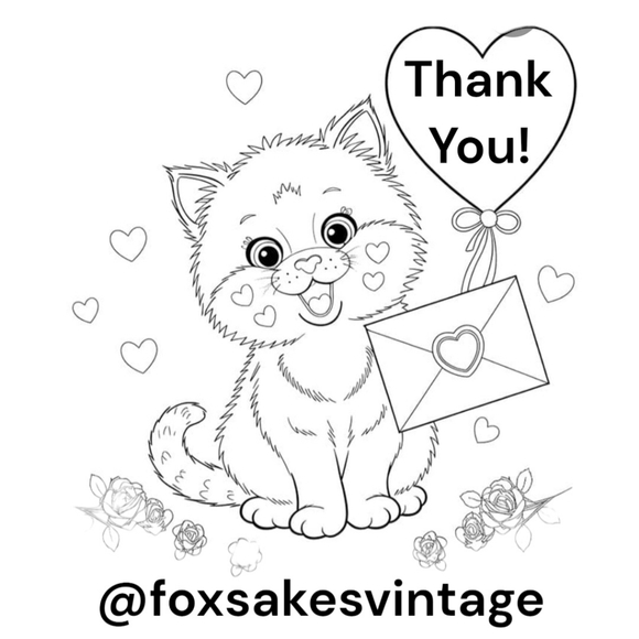 BUY NOW Valentine's Day Thank You Stickers 2", 100 Per Roll - Picture 7 of 8